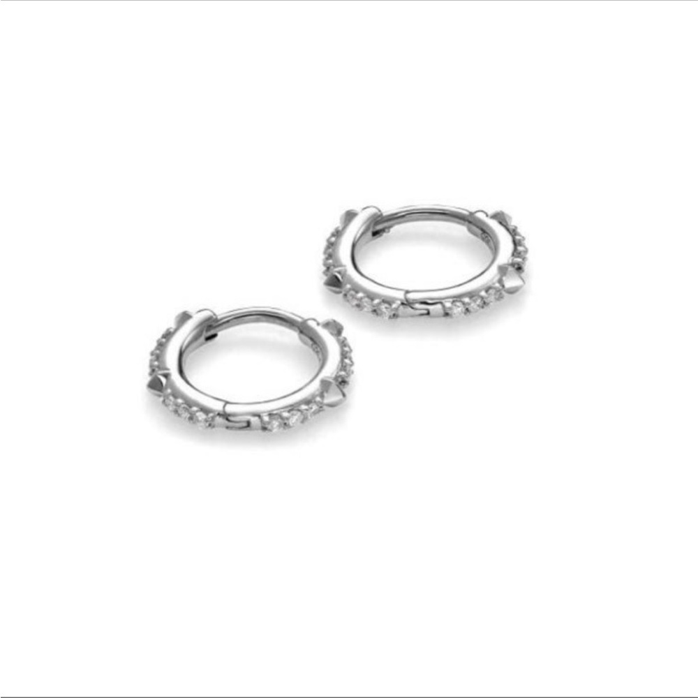 Kendra Scott Fine Jewelry Jett 14k White Gold Earrings - Picture 7 of 9